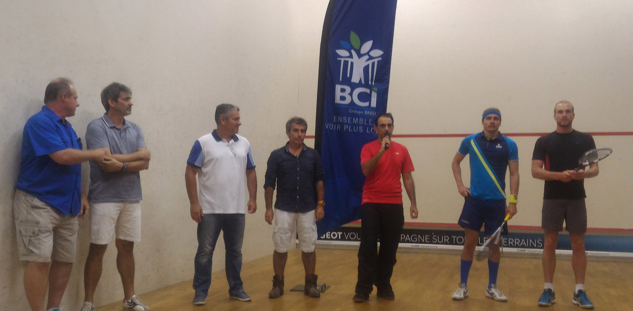 Fin de lOpen de squash BCI 2017