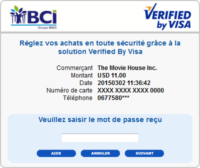 bci 3Dsecure 2