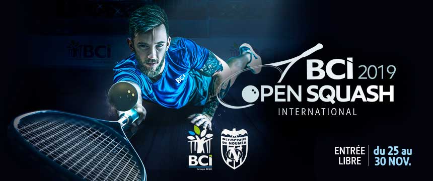 Logo BCI Open International de Squash