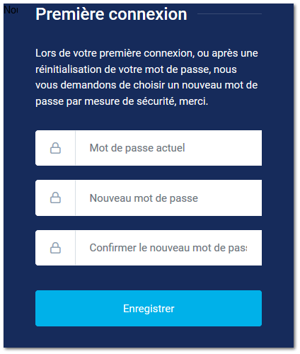 Connexion avec un mot de passe